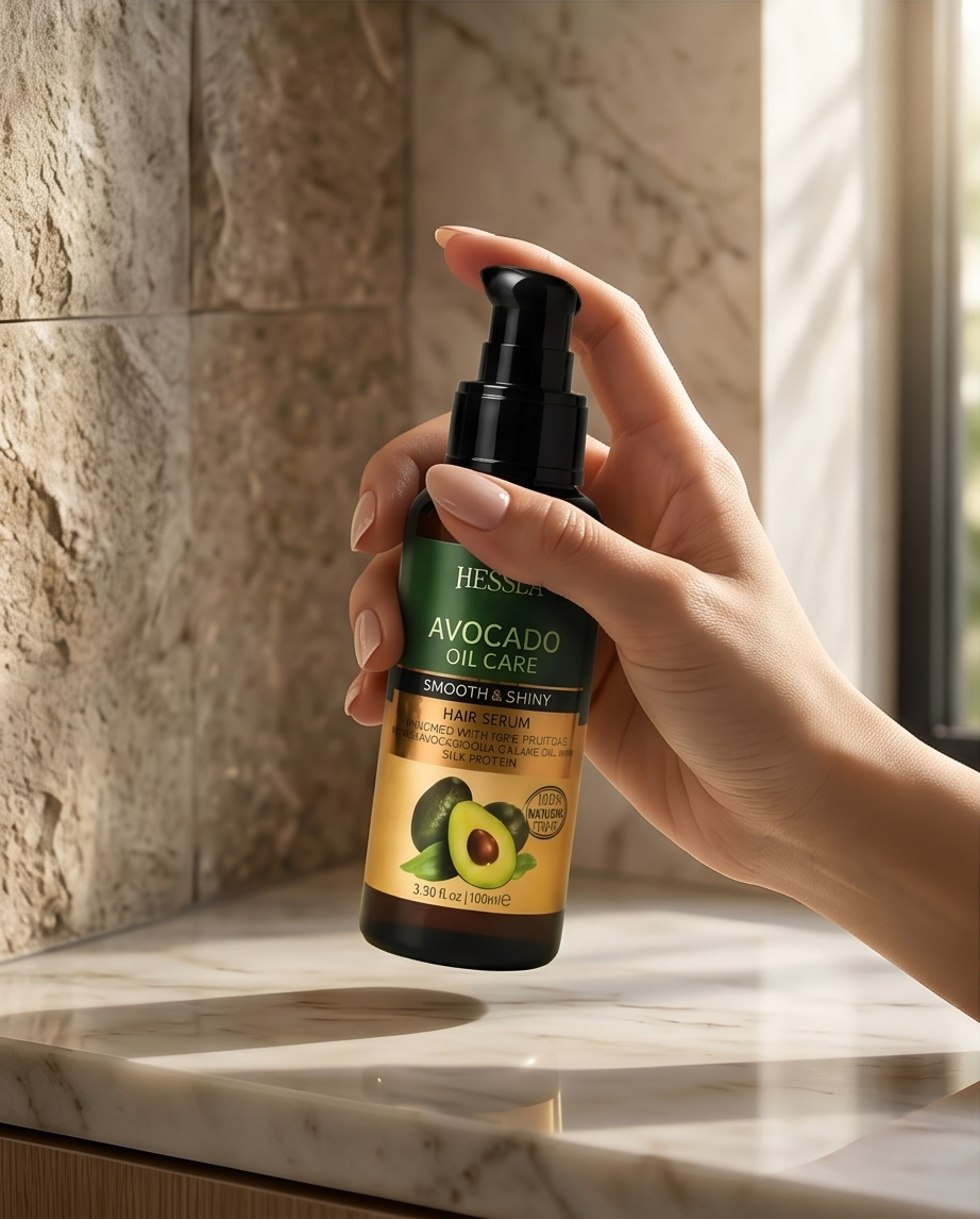 HESSLA Avocado Oil Care Hair Serum - Image 5